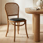 Bedford Dining Chair – 16" Rattan and Elm Dining Chair, Set of 2 (10)
