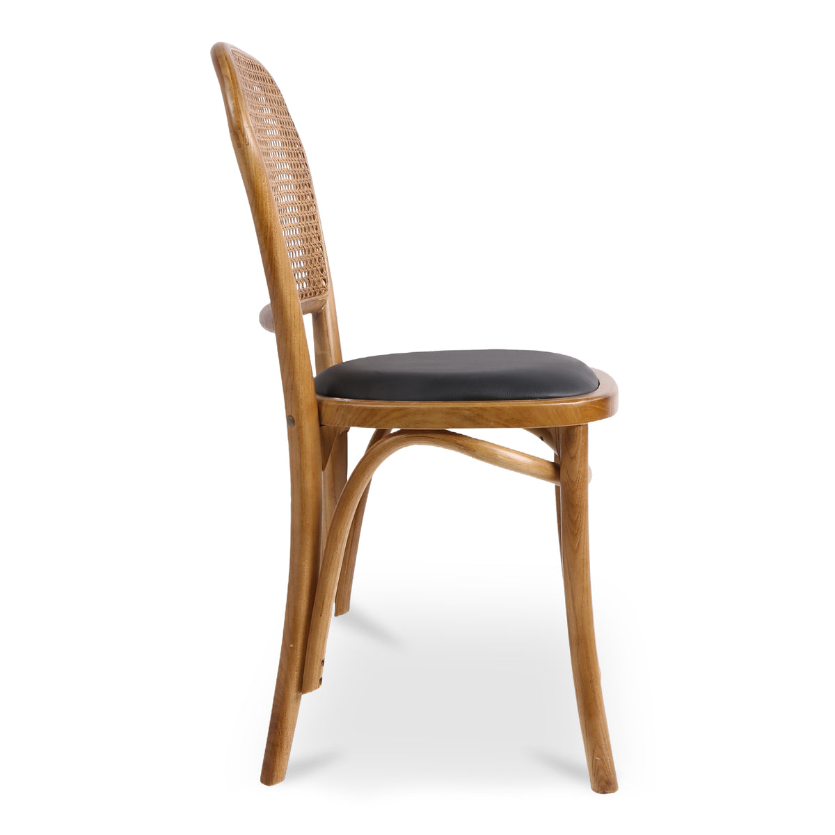 Bedford Dining Chair – 16" Rattan and Elm Dining Chair, Set of 2 (6)