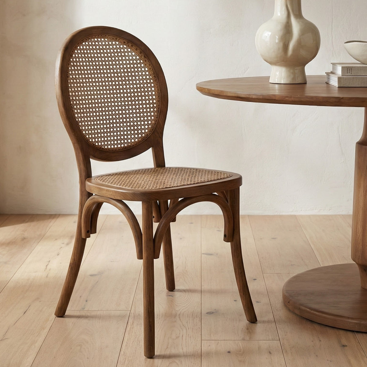 Rivalto Dining Chair – 17.7" Rattan and Elm Dining Chair (Set of 2) (8)