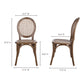 Rivalto Dining Chair – 17.7" Rattan and Elm Dining Chair (Set of 2) (9)