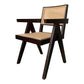 Takashi Dining Chair Set of 2 – 20" Elm and Rattan Dining Chairs (6)