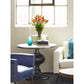 Lexie Dining Table – 35" Round Aluminum Dining Table (2)
