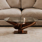 Archimedes Coffee Table – 35.5" Glass Top Coffee Table (4)