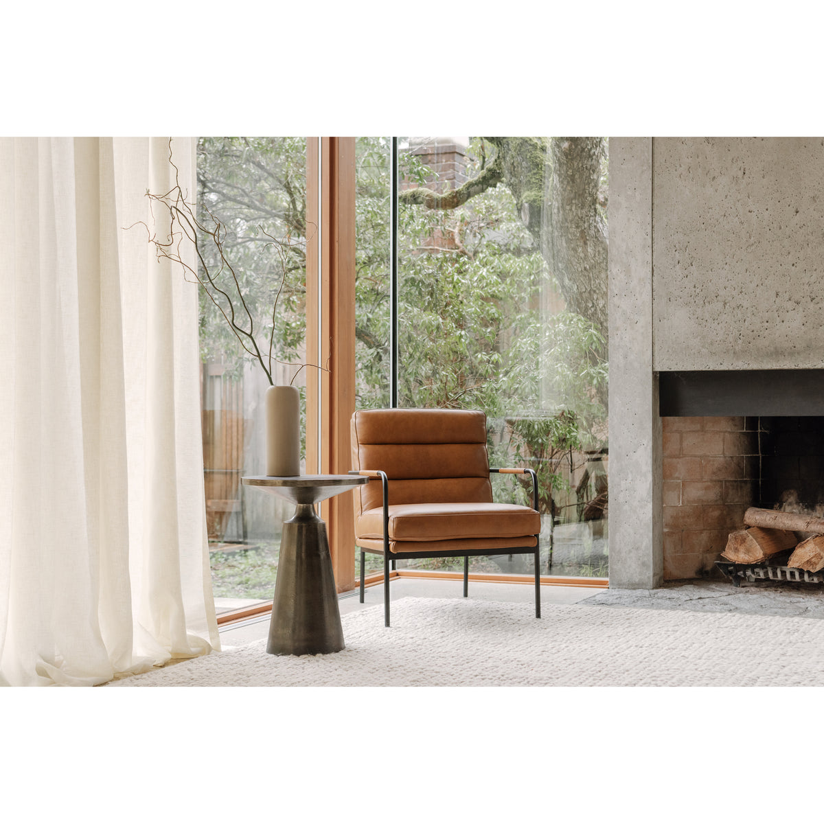Sonja Accent Table – 15.5" Aluminum Accent Table (6)