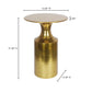 Rassa Accent Table – 14.5" Aluminum Accent Table (2 Colors) (6)