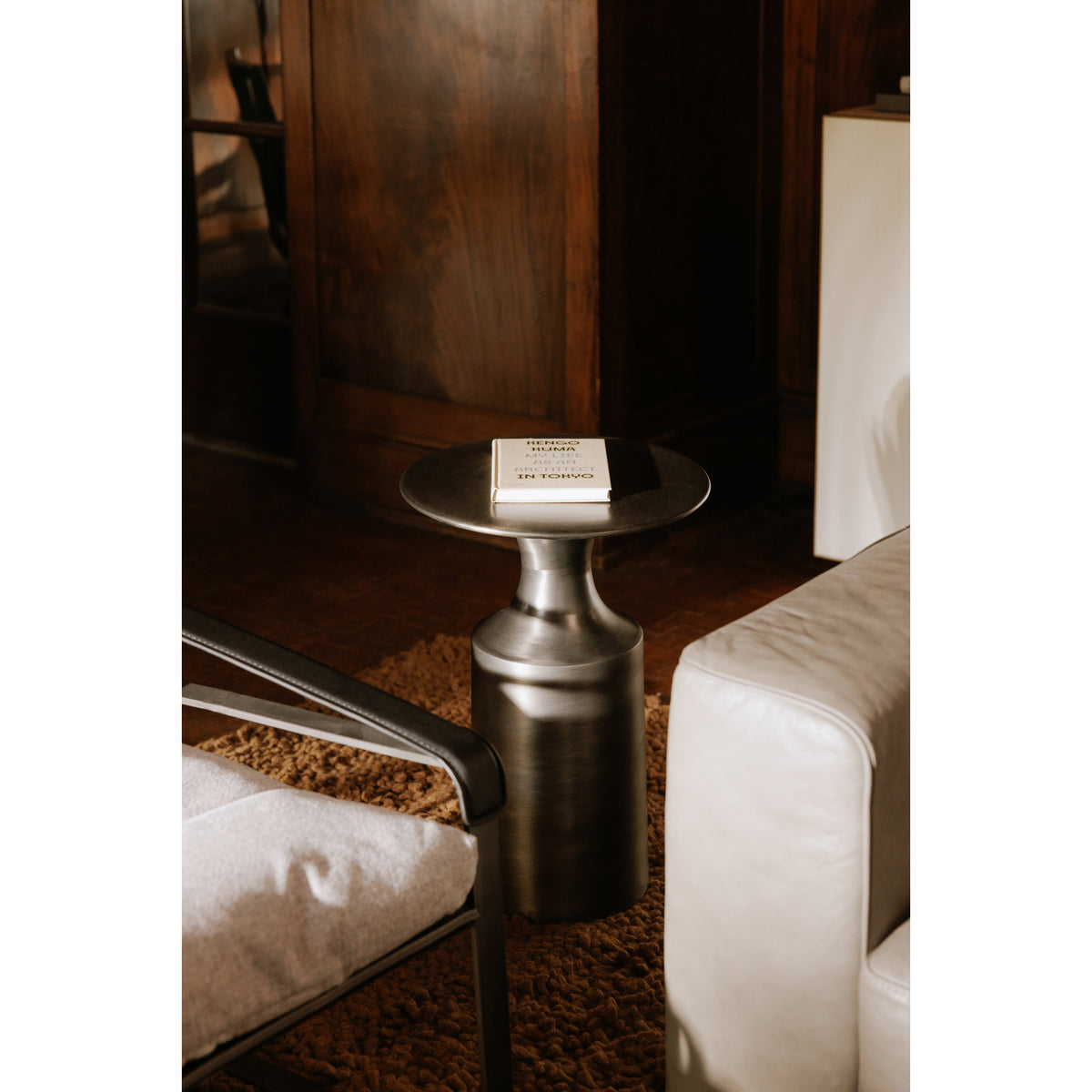 Rassa Accent Table – 14.5" Aluminum Accent Table (2 Colors) (10)