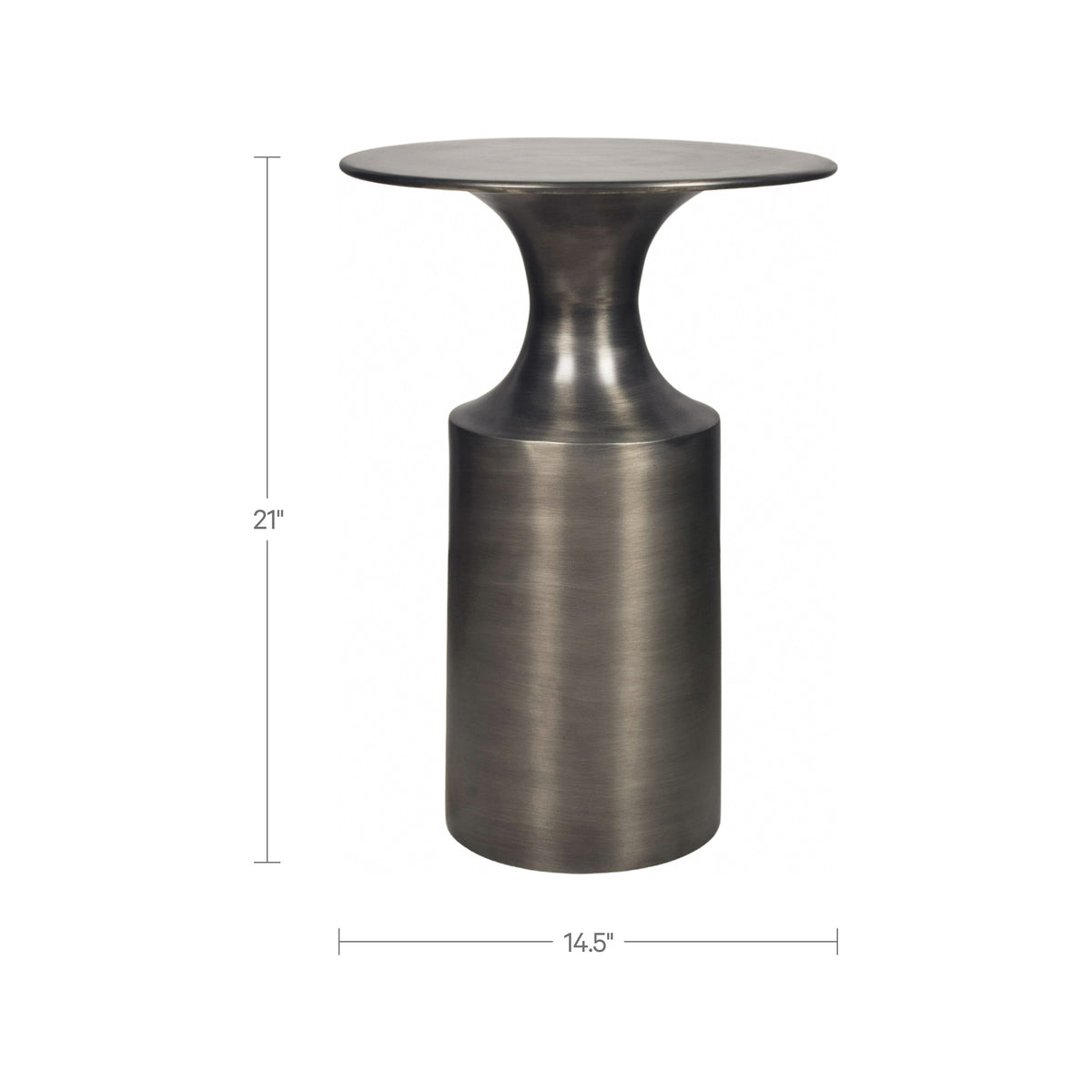 Rassa Accent Table – 14.5" Aluminum Accent Table (2 Colors) (11)