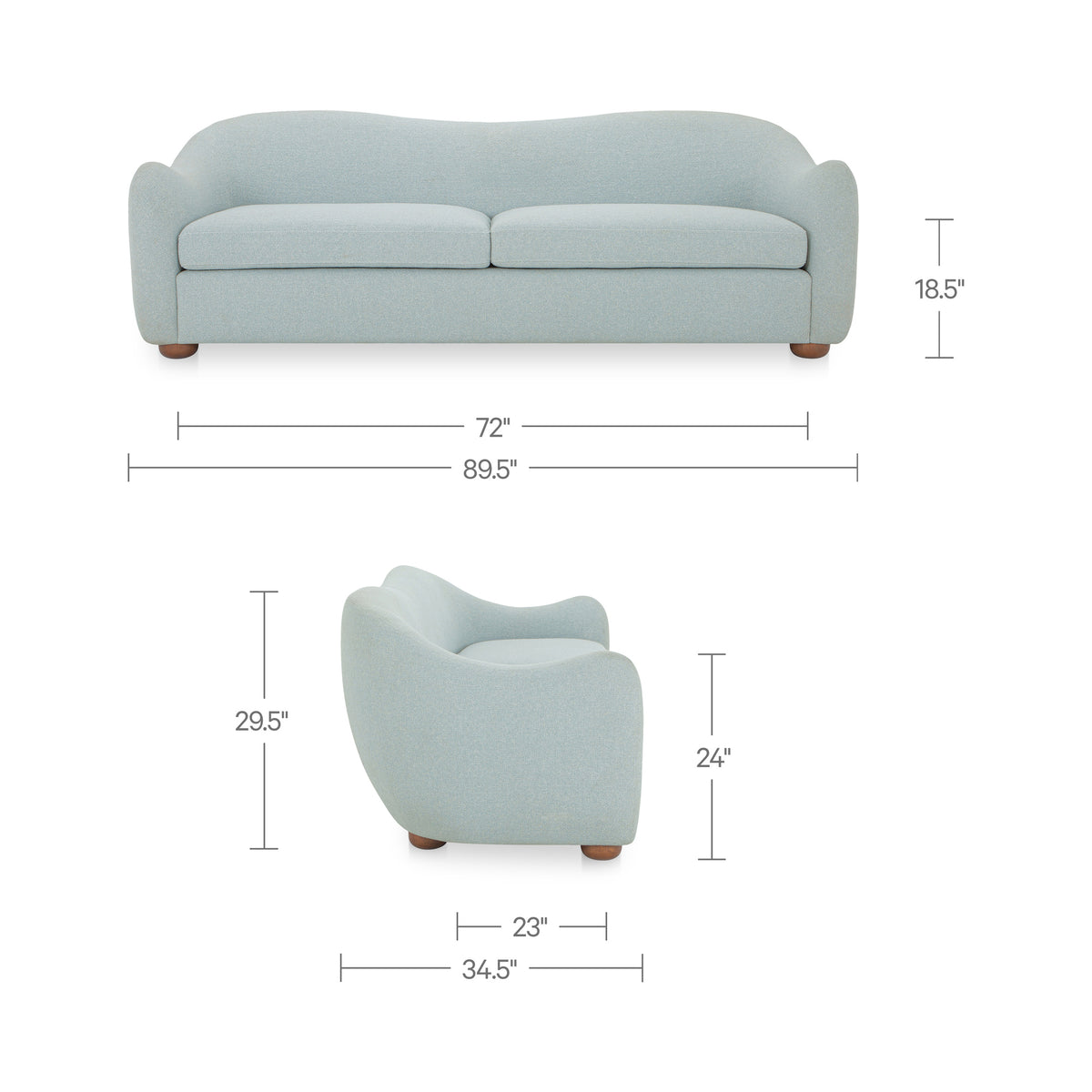 Bria Sofa – 89.8" Upholstered Sofa (5)