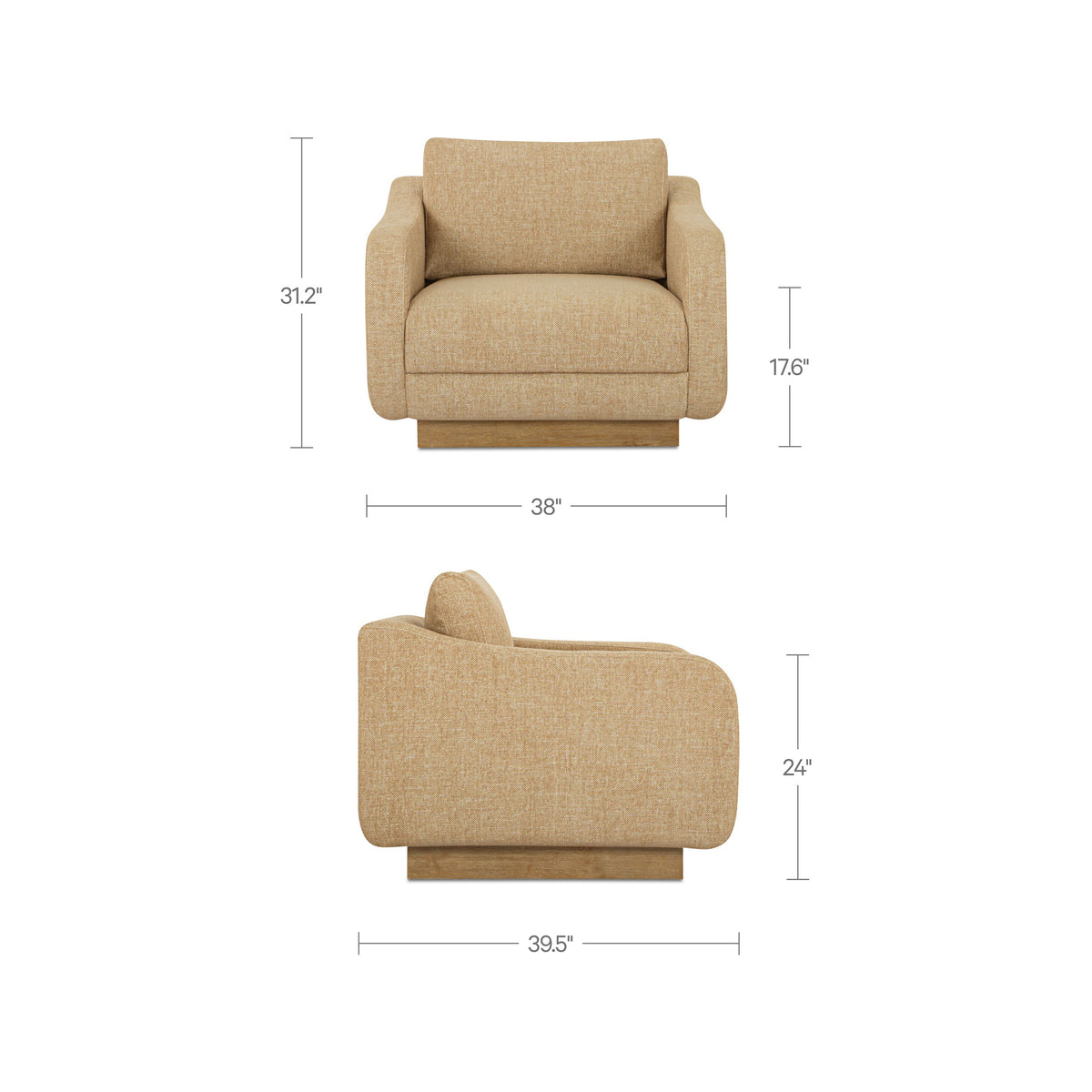 Keane Lounge Chair – 38" Upholstered Lounge Chair (5)