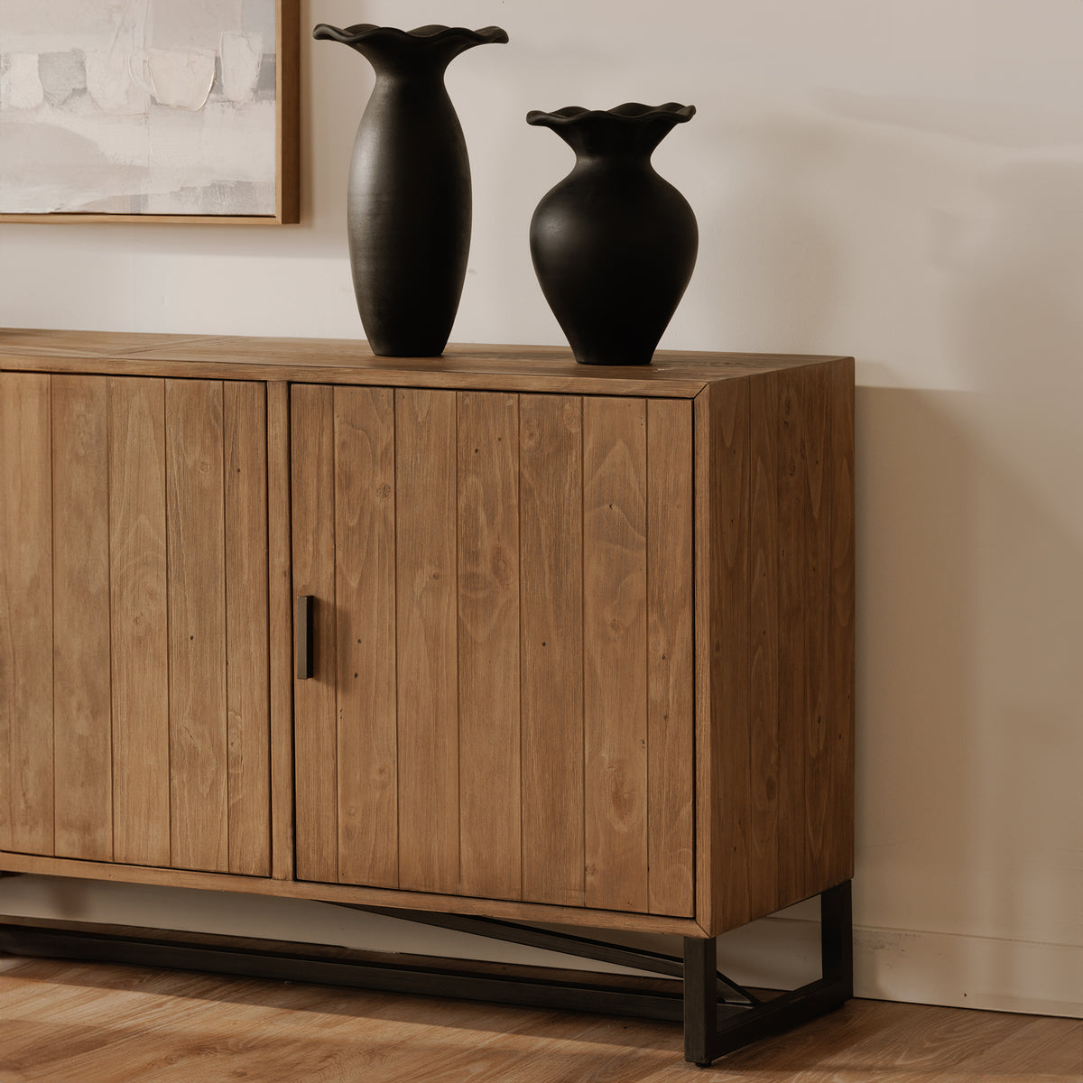 Sierra Sideboard – 68" Reclaimed Pine Sideboard (8)