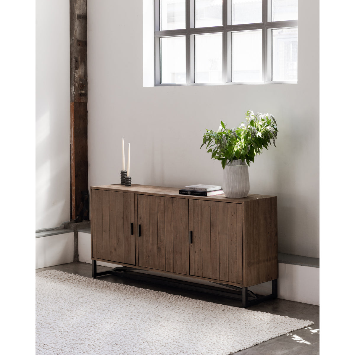 Sierra Sideboard – 68" Reclaimed Pine Sideboard (6)