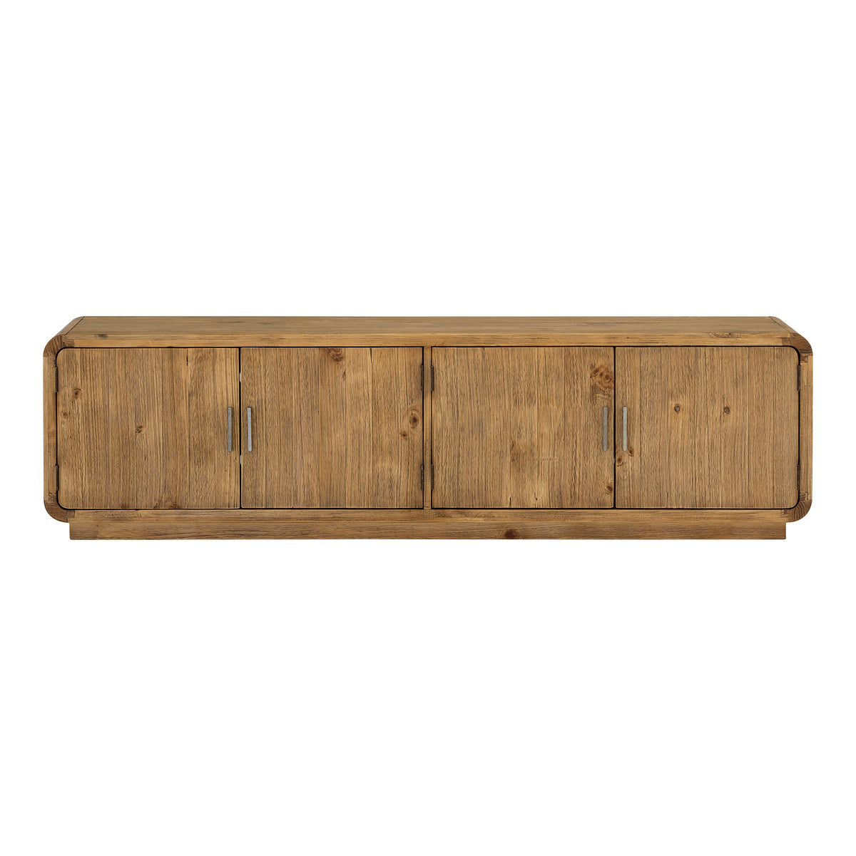 Monterey Media Cabinet – 78.7" Solid Pine Media Cabinet (2 Colors) (11)