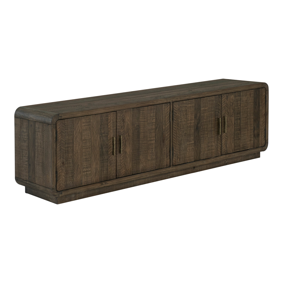 Monterey Media Cabinet – 78.7" Solid Pine Media Cabinet (2 Colors) (3)