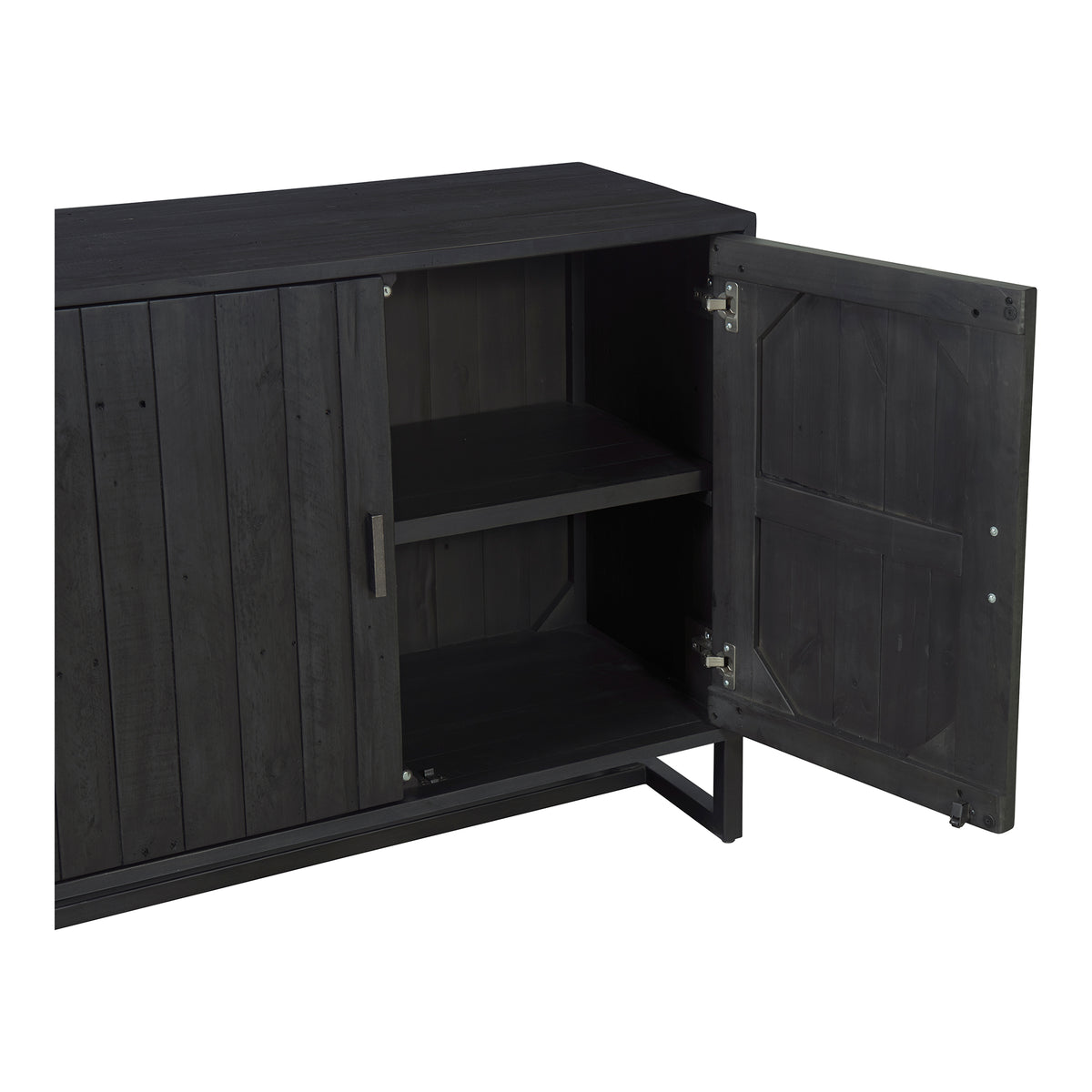 Sierra 2 Door Cabinet – 39" Reclaimed Pine Cabinet (2 Colors) (15)