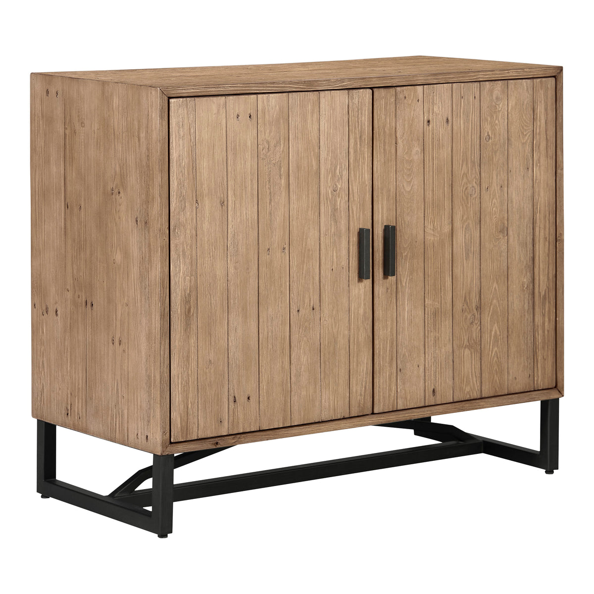 Sierra 2 Door Cabinet – 39" Reclaimed Pine Cabinet (2 Colors) (2)