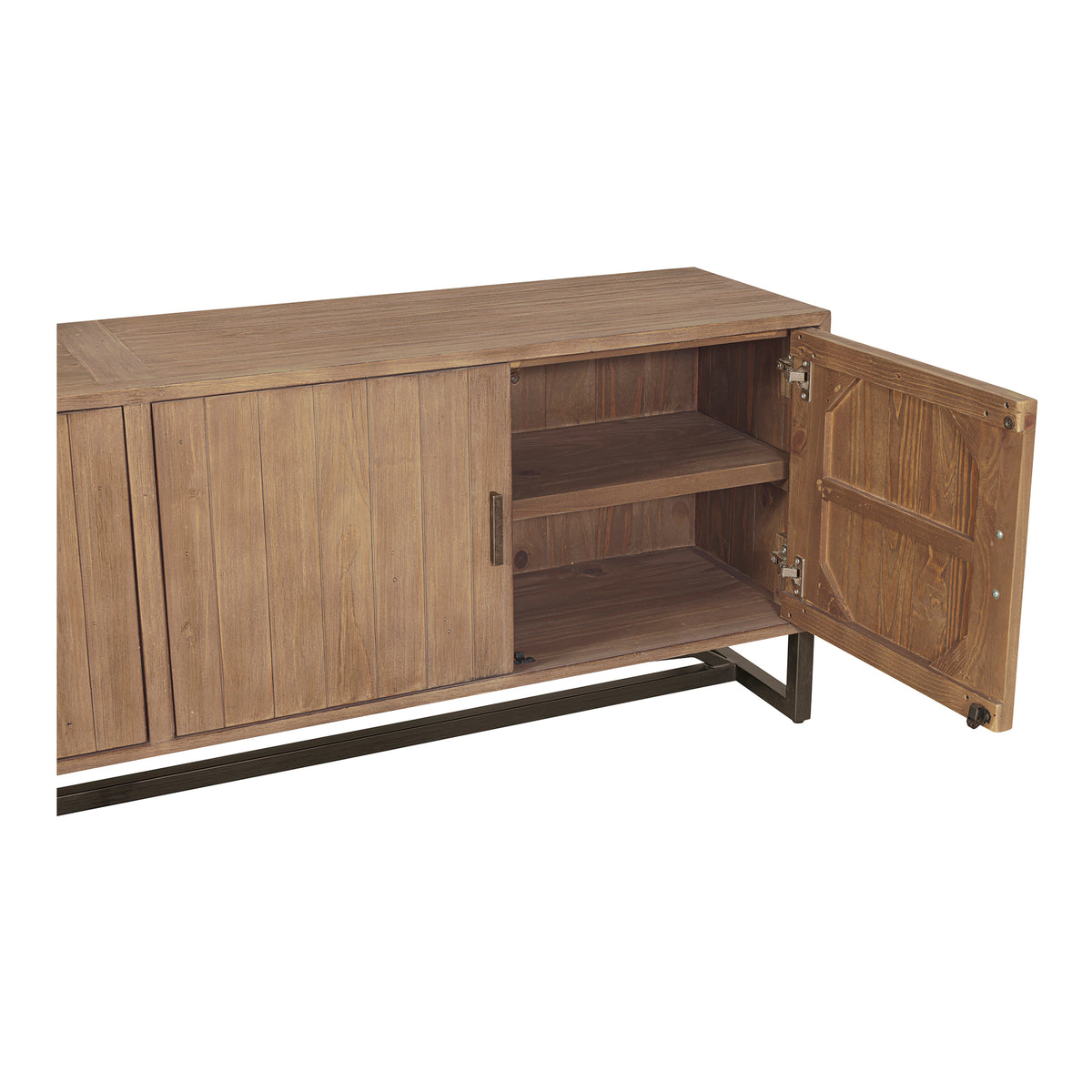 Sierra Media Unit – 79" Reclaimed Pine Media Unit (6)