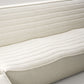 Close-up of the soft, breathable fabric of the Evelyn Harmony Corner Sofa's comfortable backrest.