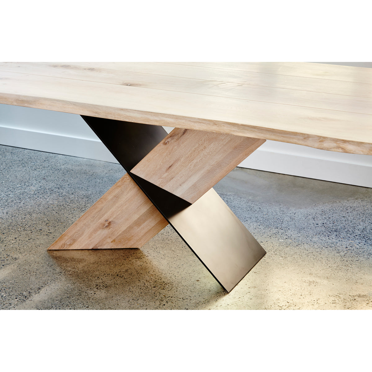 Instinct Dining Table – 79" Oak Dining Table (3)