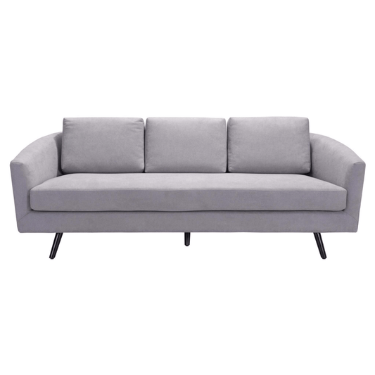 Divinity MCM Style Sofa Couch 79" (Gray or Brown) - Revel Sofa