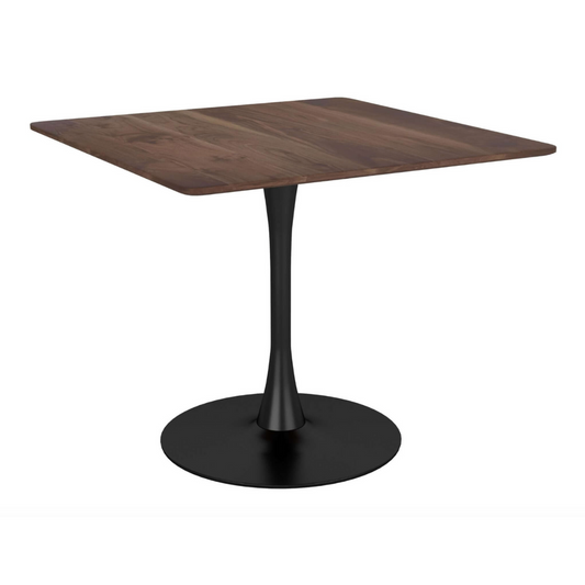 Molly Sleek Square Top Dining Table (Various Color Options) - Revel Sofa