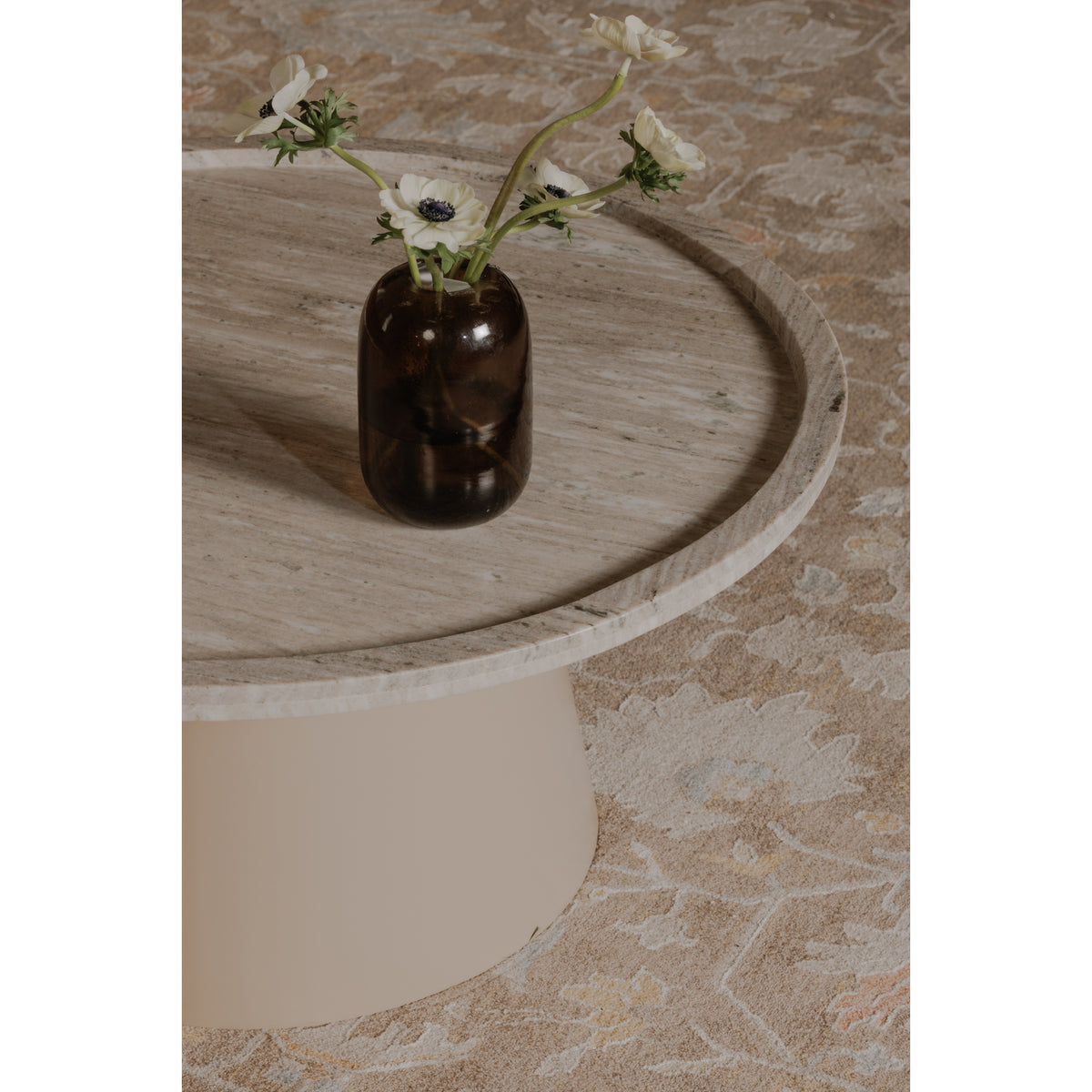 Kimberley Coffee Table – 34" Round Marble Coffee Table (6)