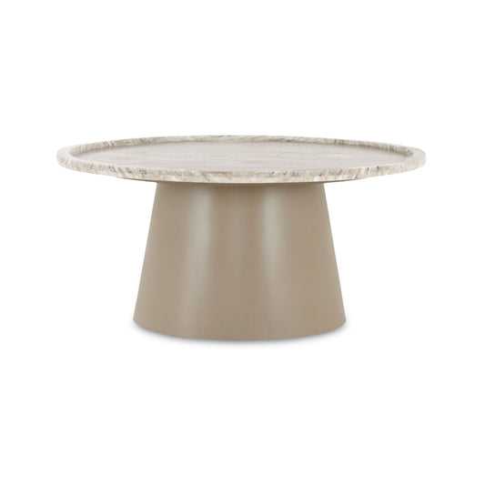 Kimberley Coffee Table – 34" Round Marble Coffee Table (1)