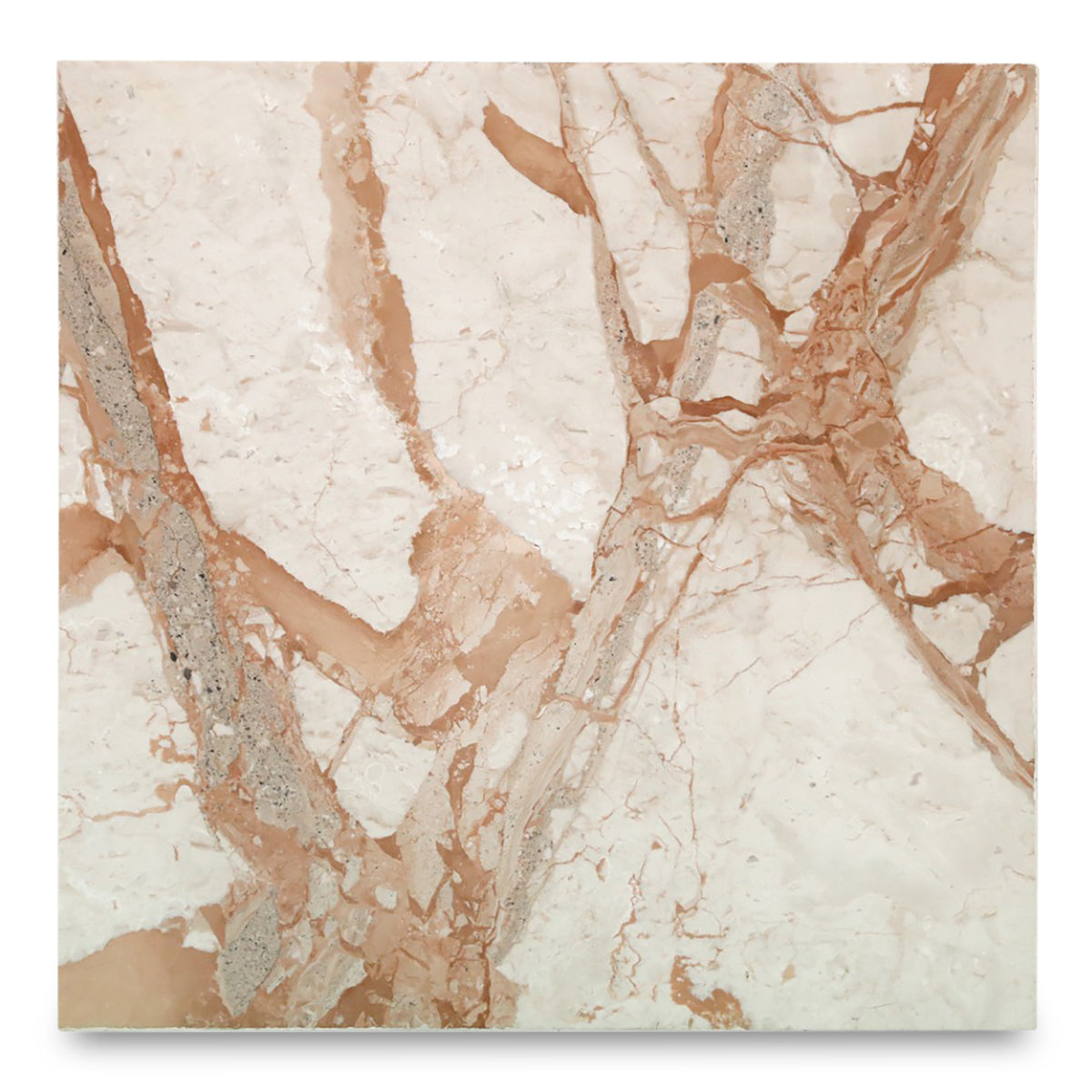 Layla Side Table – 20" Breccia Marble Side Table (6)