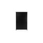 Henry Tall Cabinet – 48.5" Black Metal Display Cabinet (5)