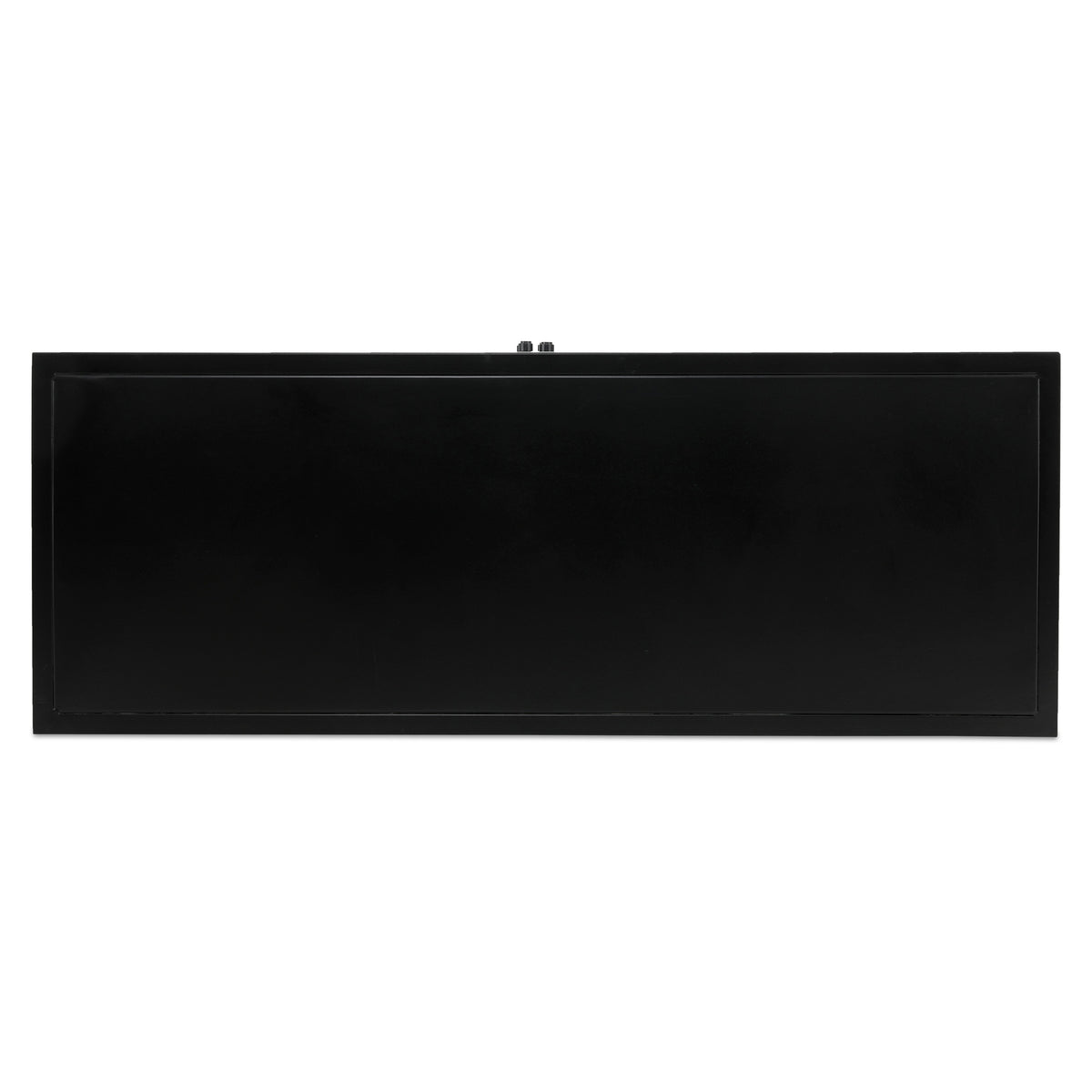 Henry Tall Cabinet – 48.5" Black Metal Display Cabinet (6)