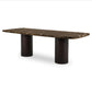 Daphne Dining Table – 96" Pedestal Dining Table (2 Colors) (12)