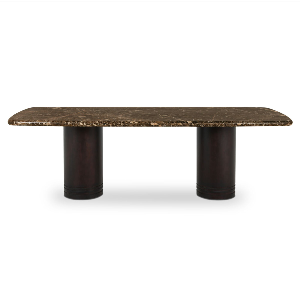 Daphne Dining Table – 96" Pedestal Dining Table (2 Colors) (10)