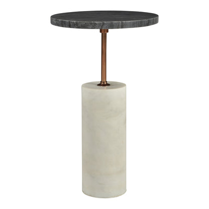 Dusk Accent Table – 12" Marble Accent Table (1)