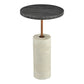 Dusk Accent Table – 12" Marble Accent Table (2)
