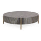 Chameau Coffee Table – 36"–48" Round Camel Bone Coffee Table (9)