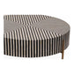 Chameau Coffee Table – 36"–48" Round Camel Bone Coffee Table (4)