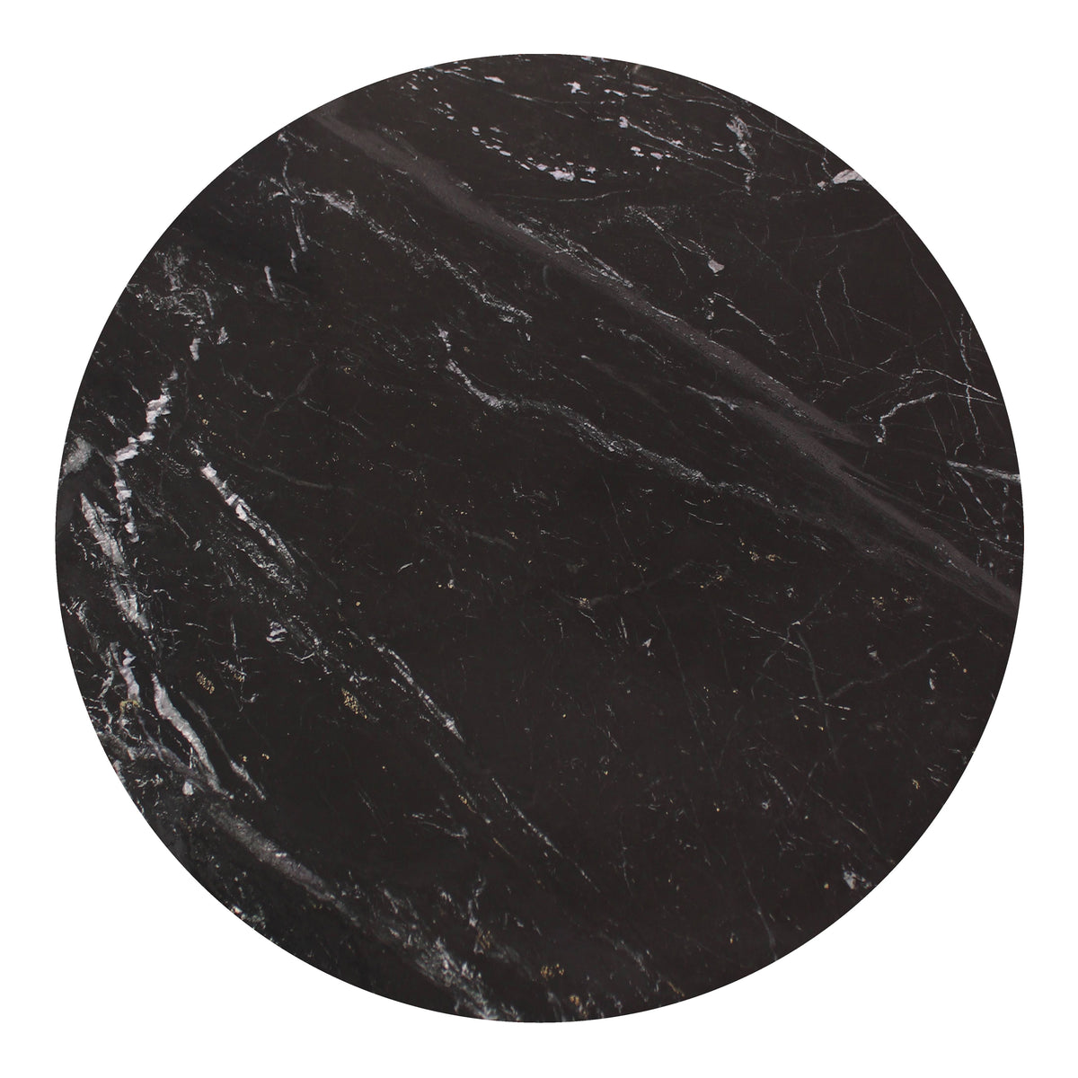 Ritual Coffee Table – 40" Black Marble Coffee Table (3)