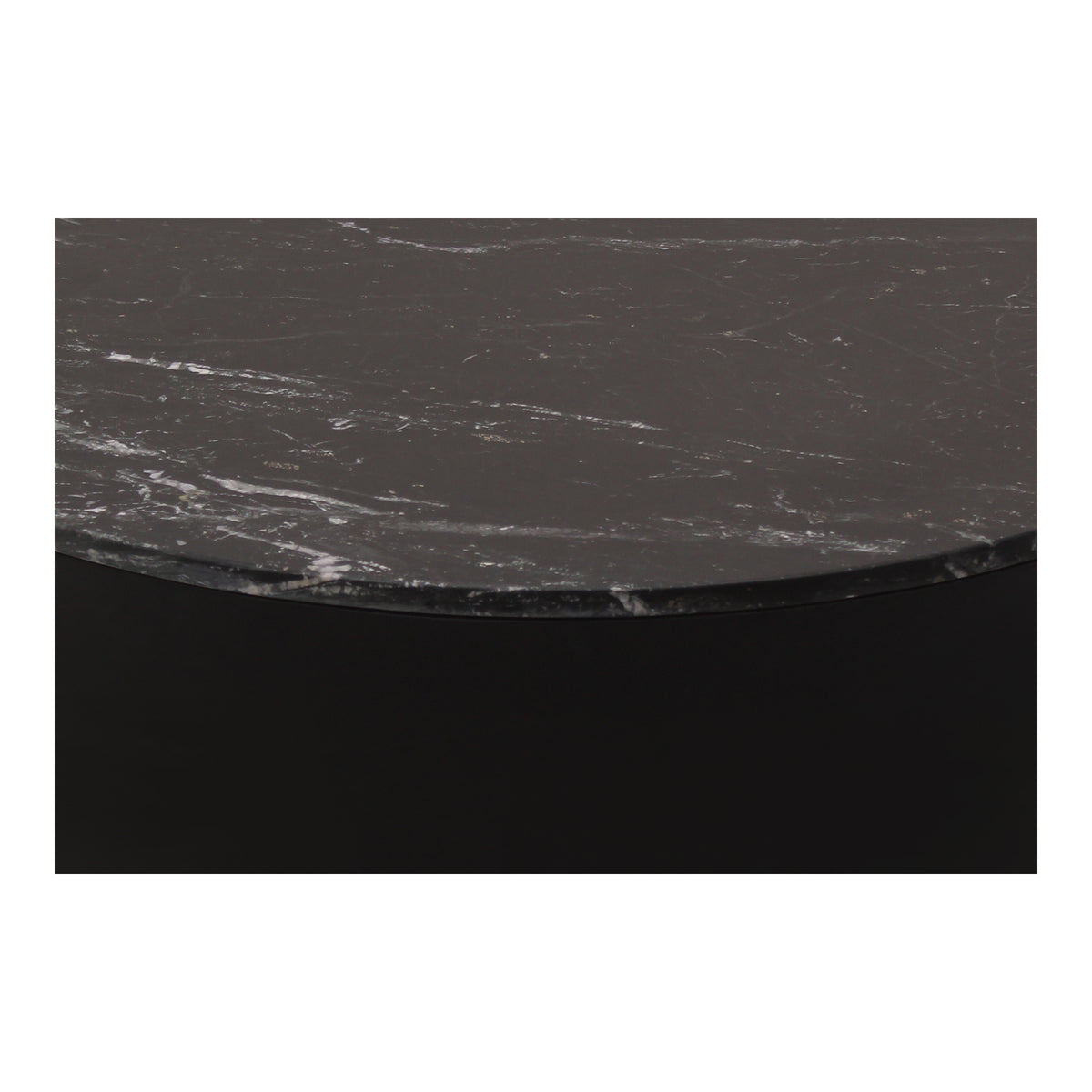 Ritual Coffee Table – 40" Black Marble Coffee Table (4)