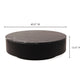Ritual Coffee Table – 40" Black Marble Coffee Table (9)