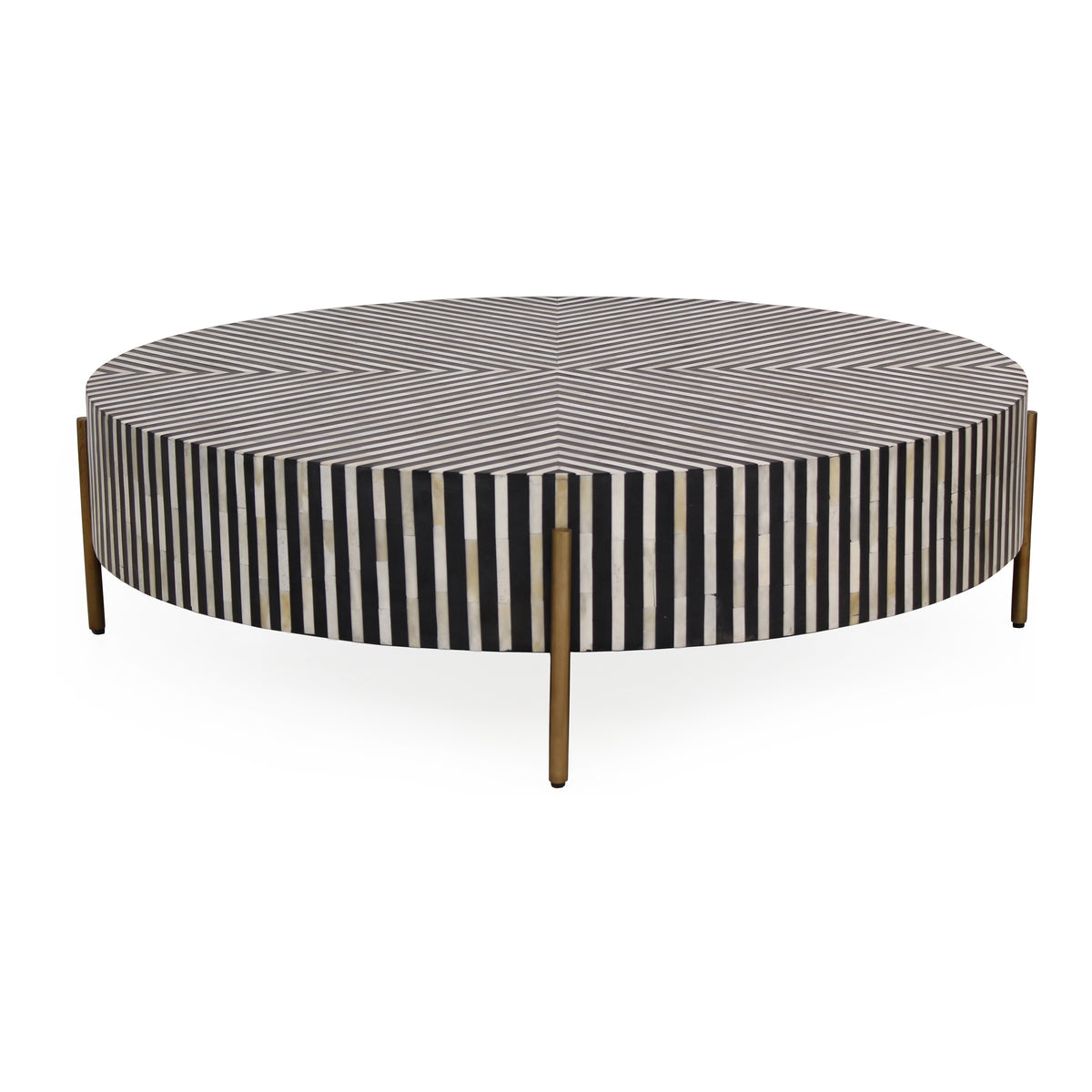 Chameau Coffee Table – 36"–48" Round Camel Bone Coffee Table (16)