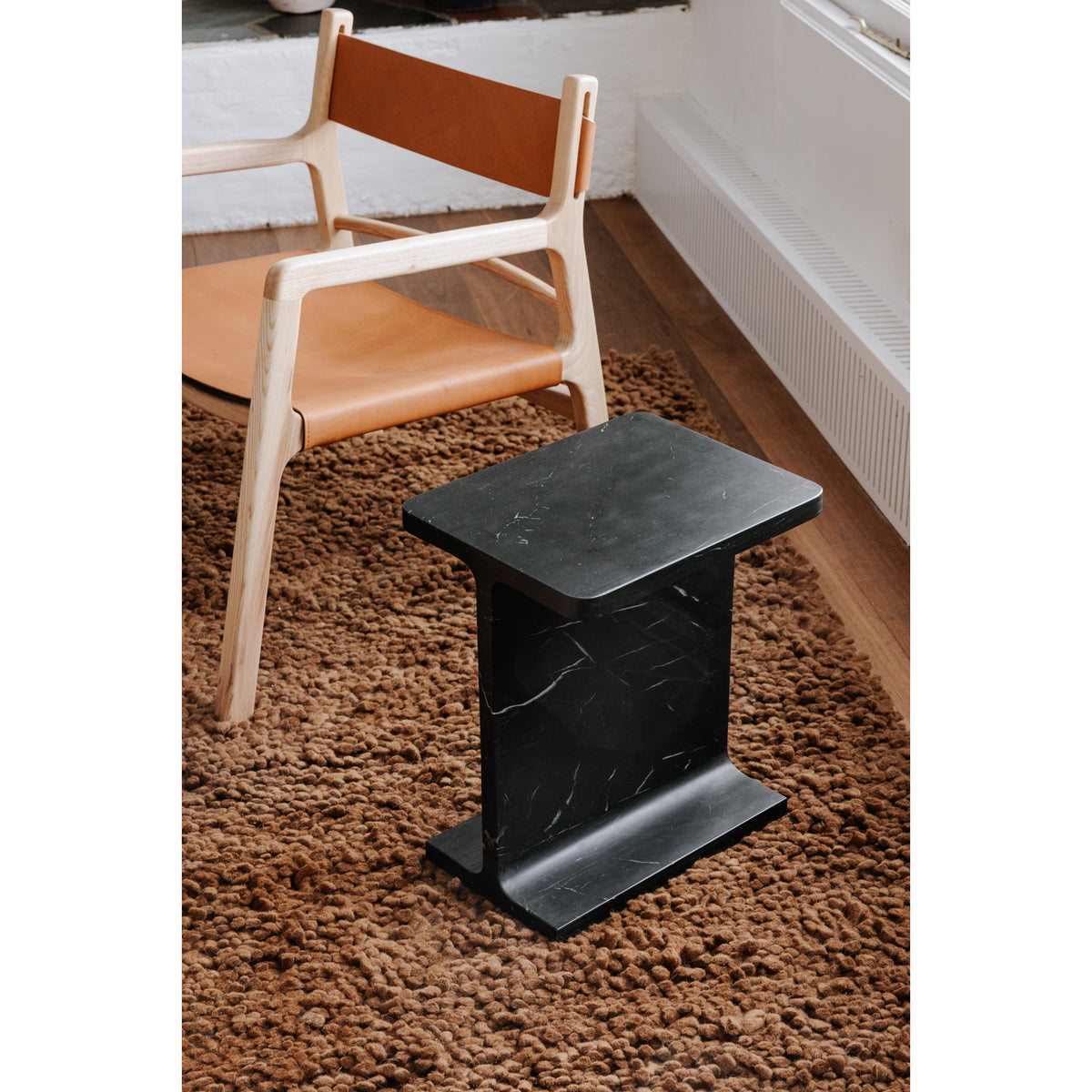 Tullia Accent Table – 15" Marble Accent Table (2 Colors) (7)