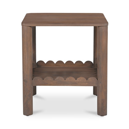 Wiley Side Table – 20" Mango Wood Side Table (1)