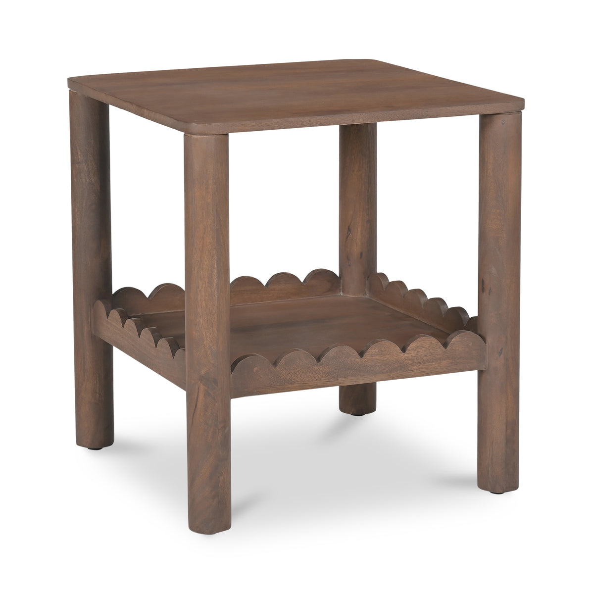 Wiley Side Table – 20" Mango Wood Side Table (2)