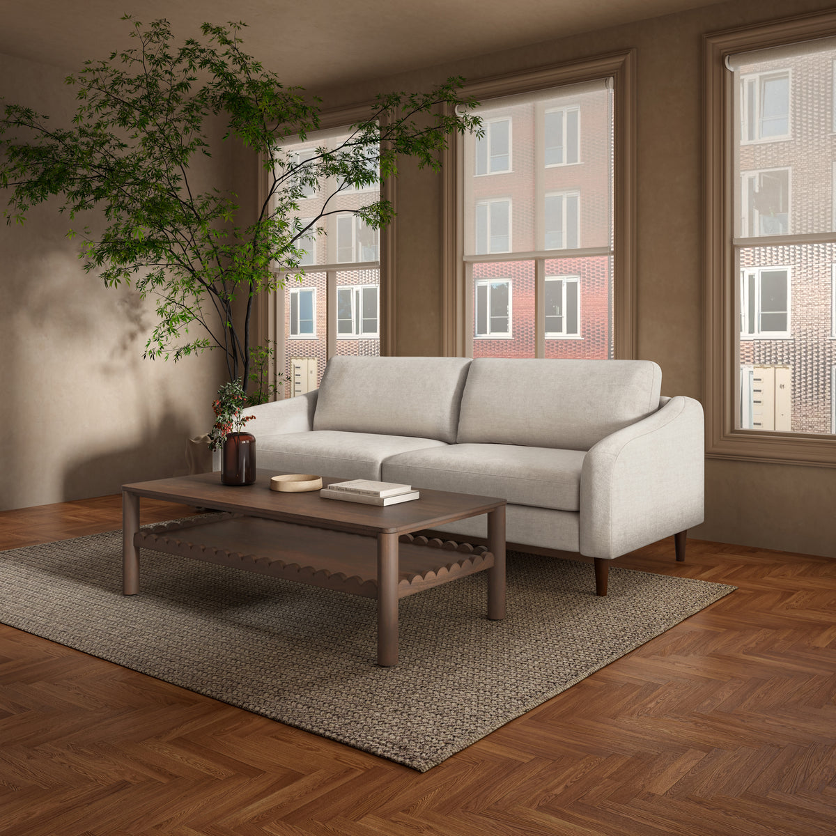 Wiley Coffee Table – 52" Mango Wood Coffee Table (15)