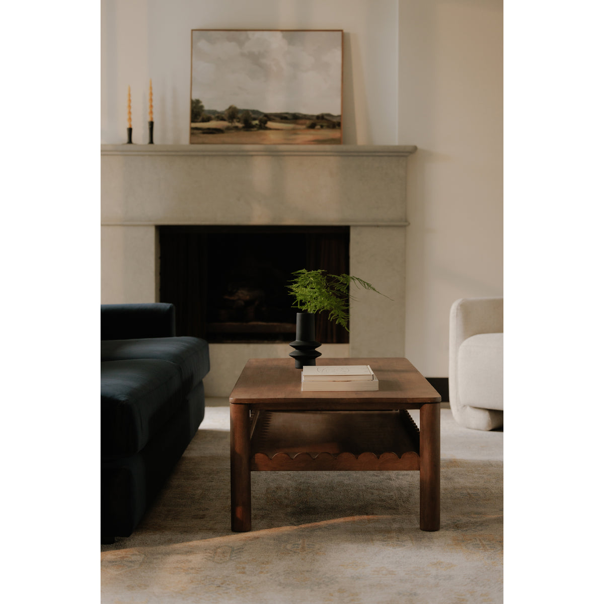 Wiley Coffee Table – 52" Mango Wood Coffee Table (8)