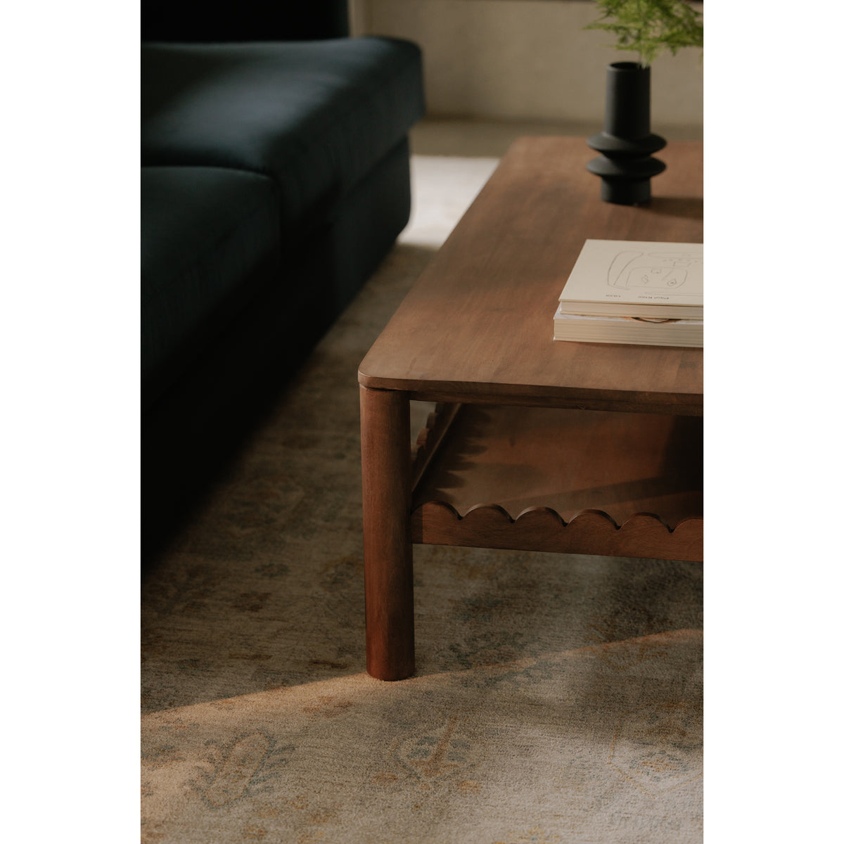 Wiley Coffee Table – 52" Mango Wood Coffee Table (10)