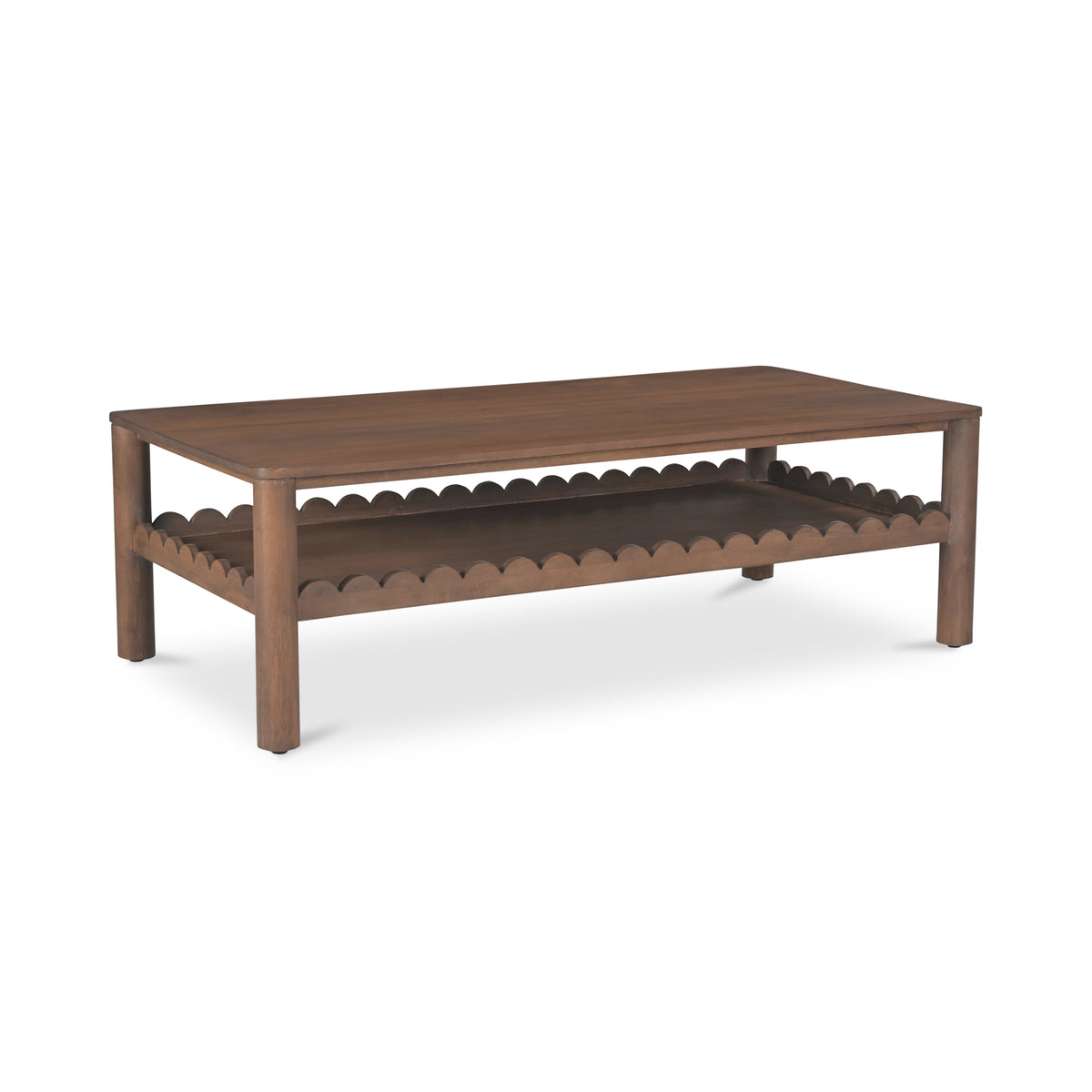 Wiley Coffee Table – 52" Mango Wood Coffee Table (2)