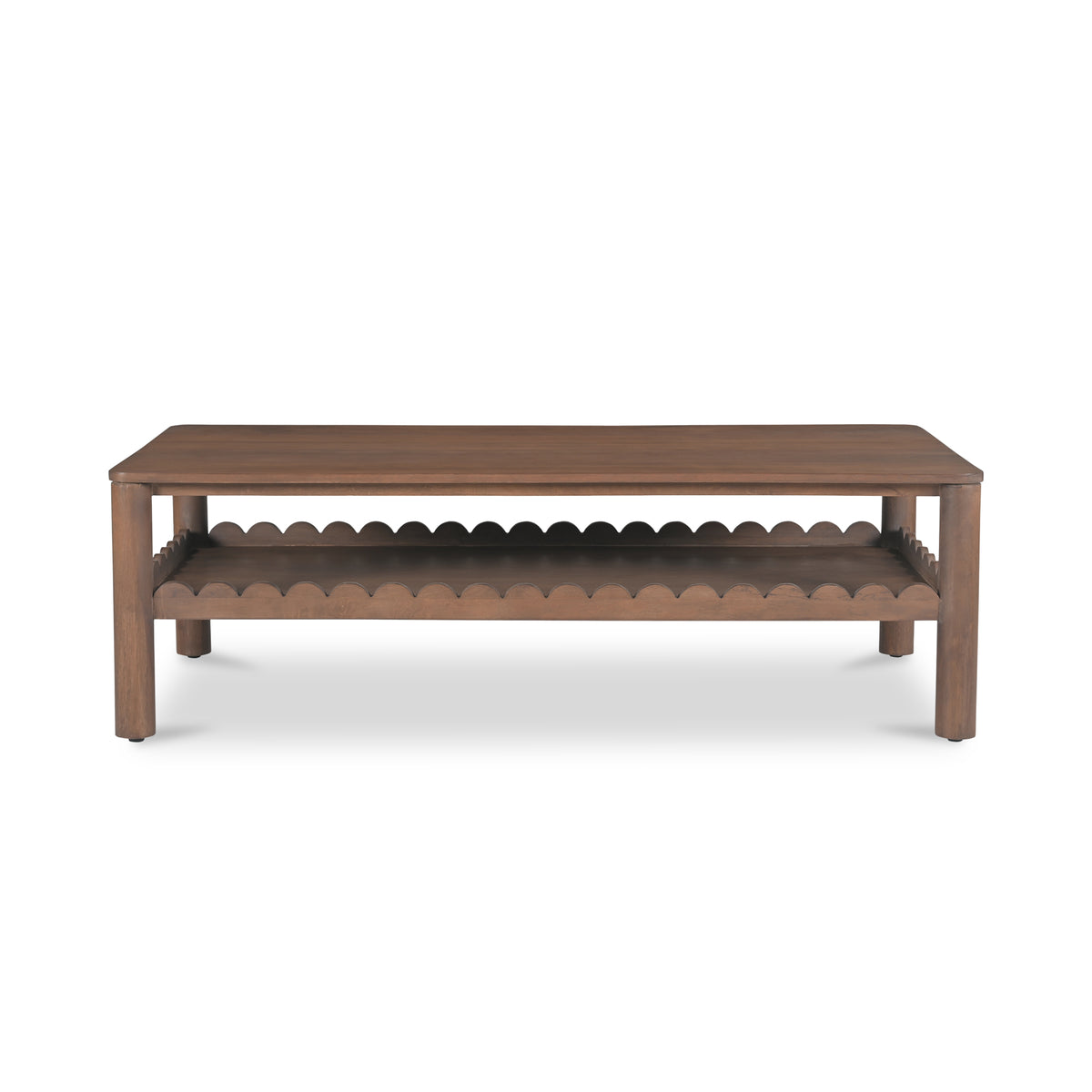 Wiley Coffee Table – 52" Mango Wood Coffee Table (1)