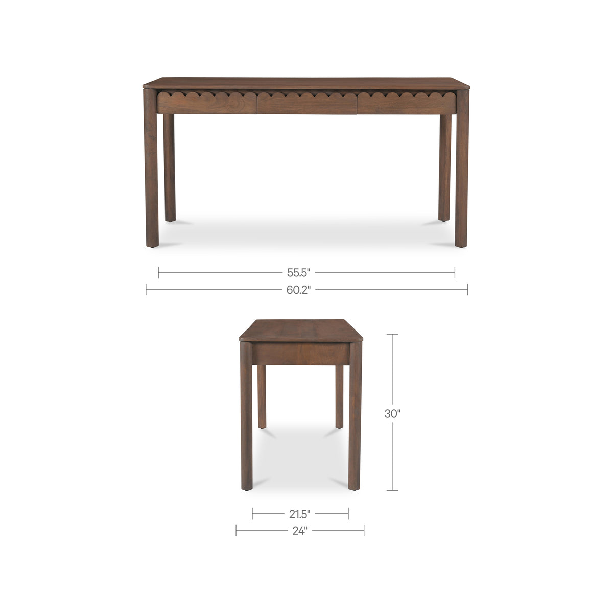 Wiley Desk – 60.25" Mango Wood Desk (2 Colors) (13)