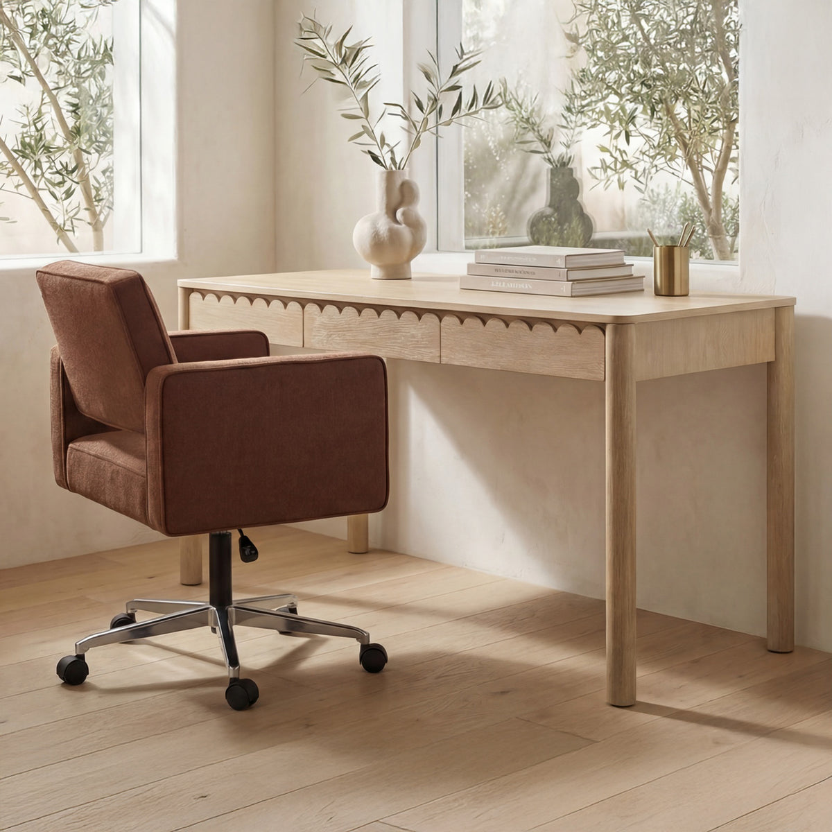 Wiley Desk – 60.25" Mango Wood Desk (2 Colors) (23)