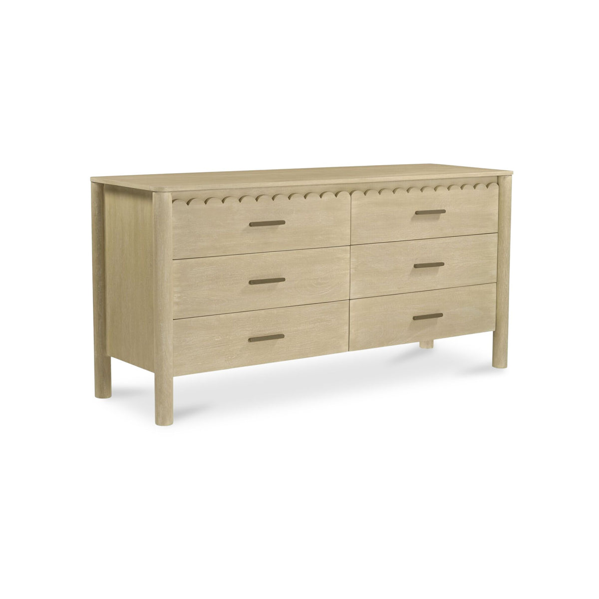 Wiley Dresser – 63" Mango Wood 6-Drawer Dresser (2 Colors) (18)